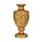 Gold Polystone Traditional Vase, 8" x 8" x 8"